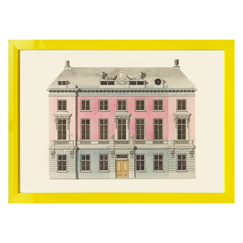 A Classical House by C. Taselaar ART PRINT