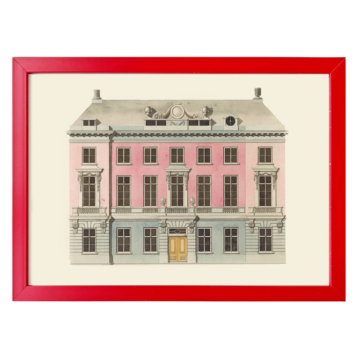 A Classical House by C. Taselaar ART PRINT