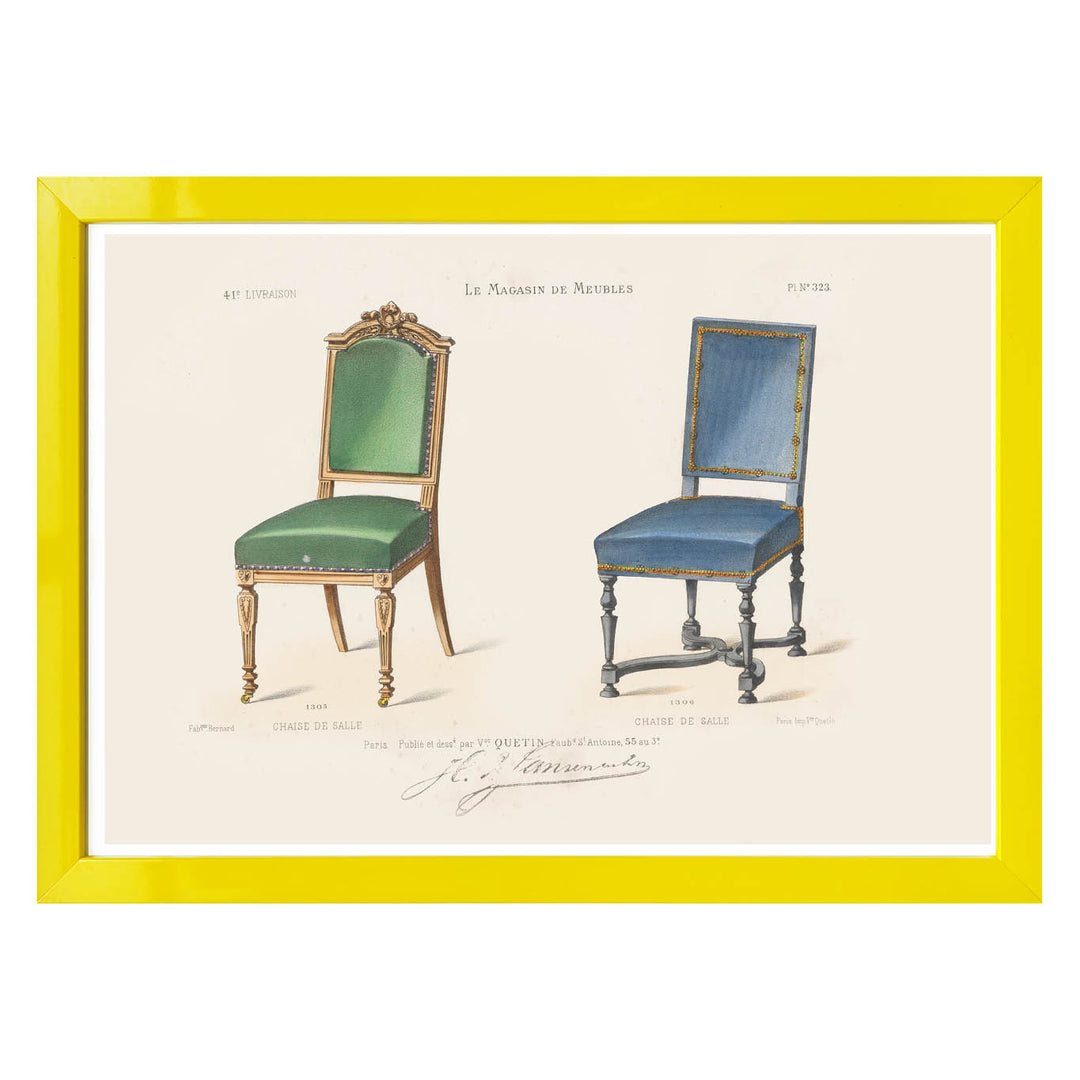 Chaise de Salle By Désiré Guilmard Art Print