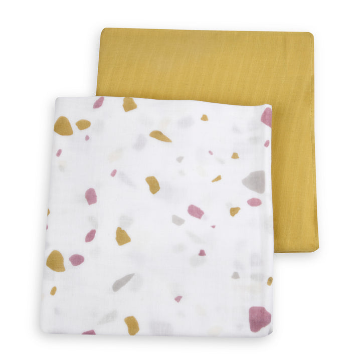 Rocks & Pebbles - Burp Cloth & Swaddles (Set of 3)