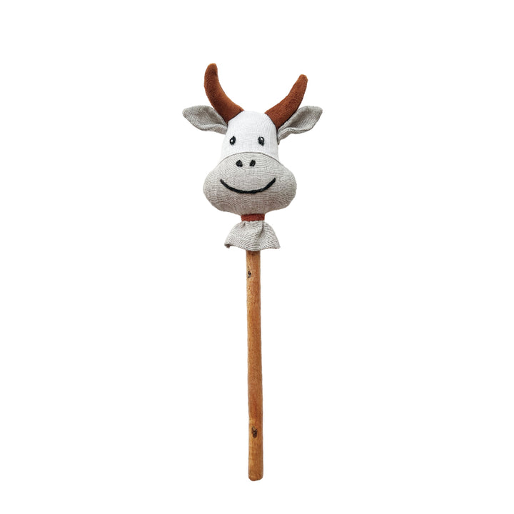 Cow on stick