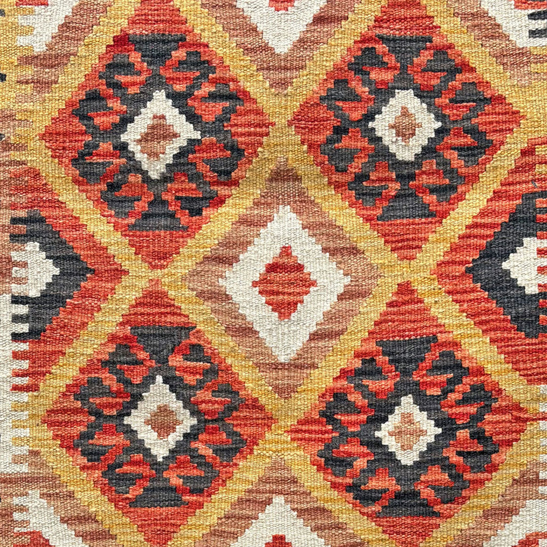 Tehzeeb Maimana Gelum One-OF-A-Kind-Afghan Rug