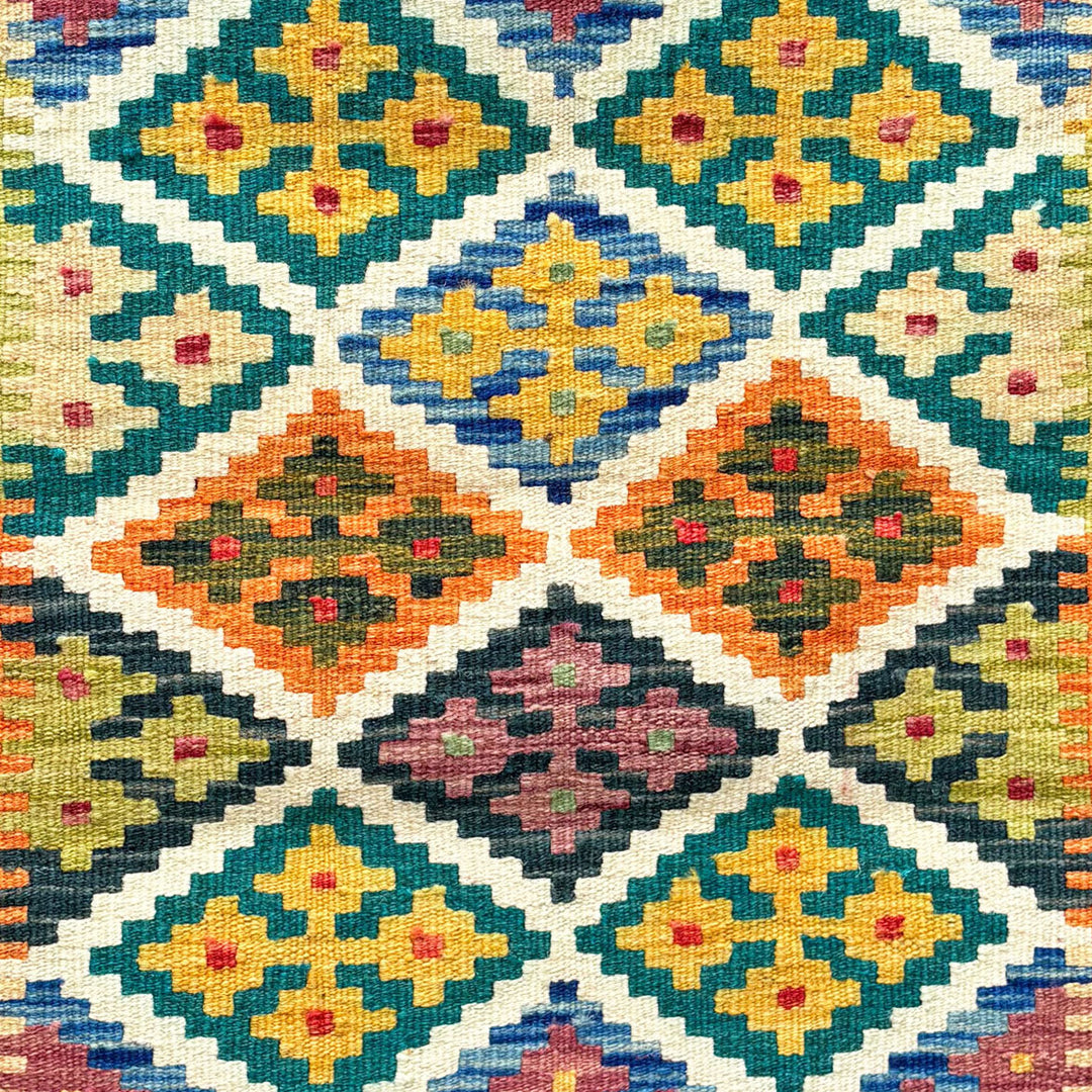 Darbar Maimana Gelum One-OF-A-Kind-Afghan Rug