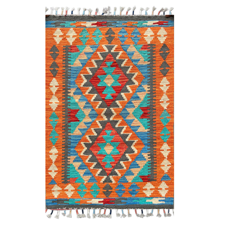 Khaas Maimana Gelum One-OF-A-Kind-Afghan Rug