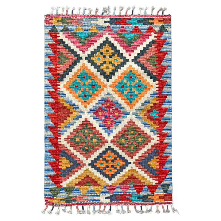Raat Maimana Gelum One-OF-A-Kind-Afghan Rug