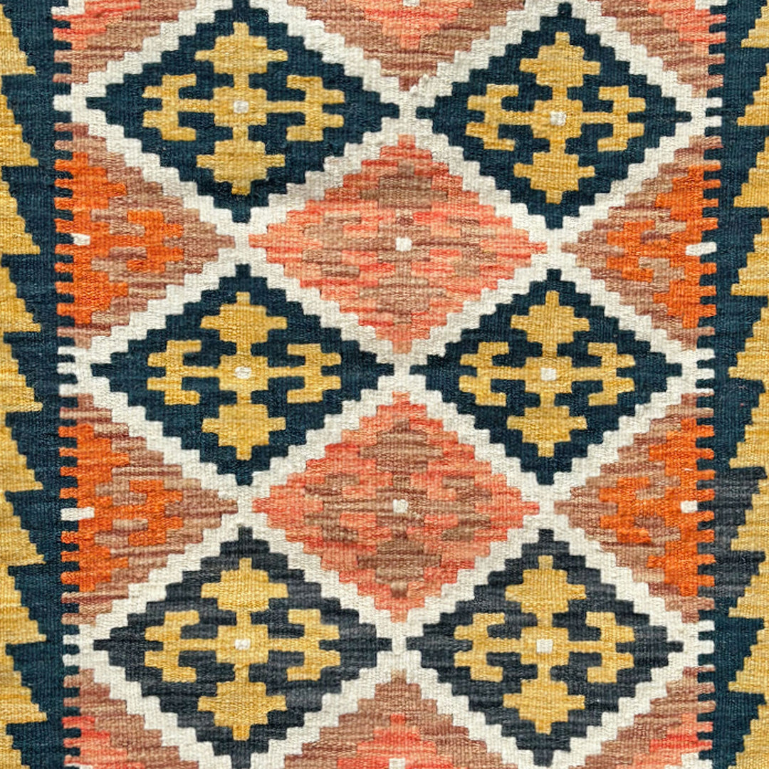 Mehfil Maimana Gelum One-OF-A-Kind-Afghan Rug
