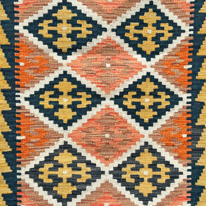 Mehfil Maimana Gelum One-OF-A-Kind-Afghan Rug