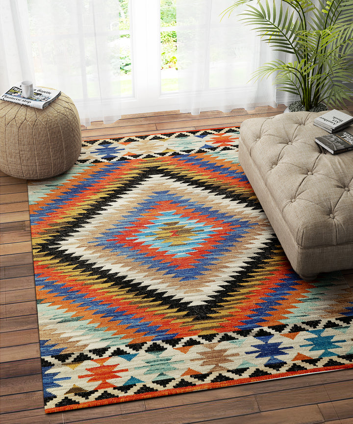 MULTICOLOR KILIM DHURRIE