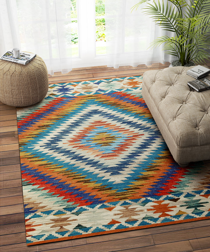 MULTICOLOR KILIM DHURRIE