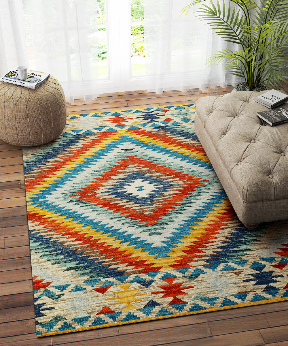 MULTICOLOR KILIM DHURRIE