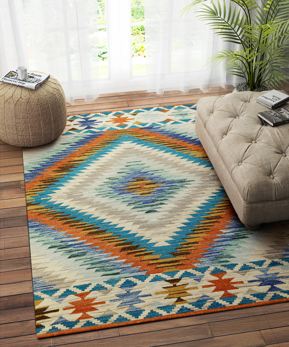 MULTICOLOR KILIM DHURRIE