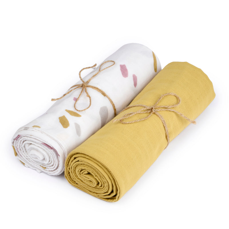 Rocks & Pebbles - Swaddles (Set of 2)