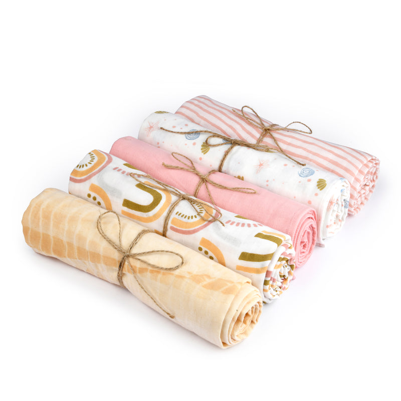 It’s a Girl!  - Swaddles (Set of 5)