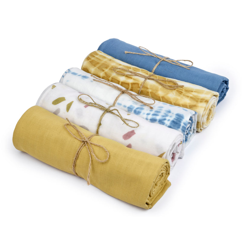 It’s a Boy!  - Swaddles (Set of 5)