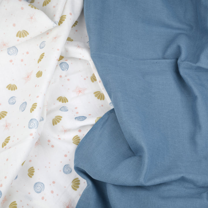 Sea of Dreams - Swaddles (Set of 2)