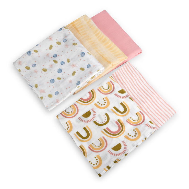 It’s a Girl!  - Swaddles (Set of 5)