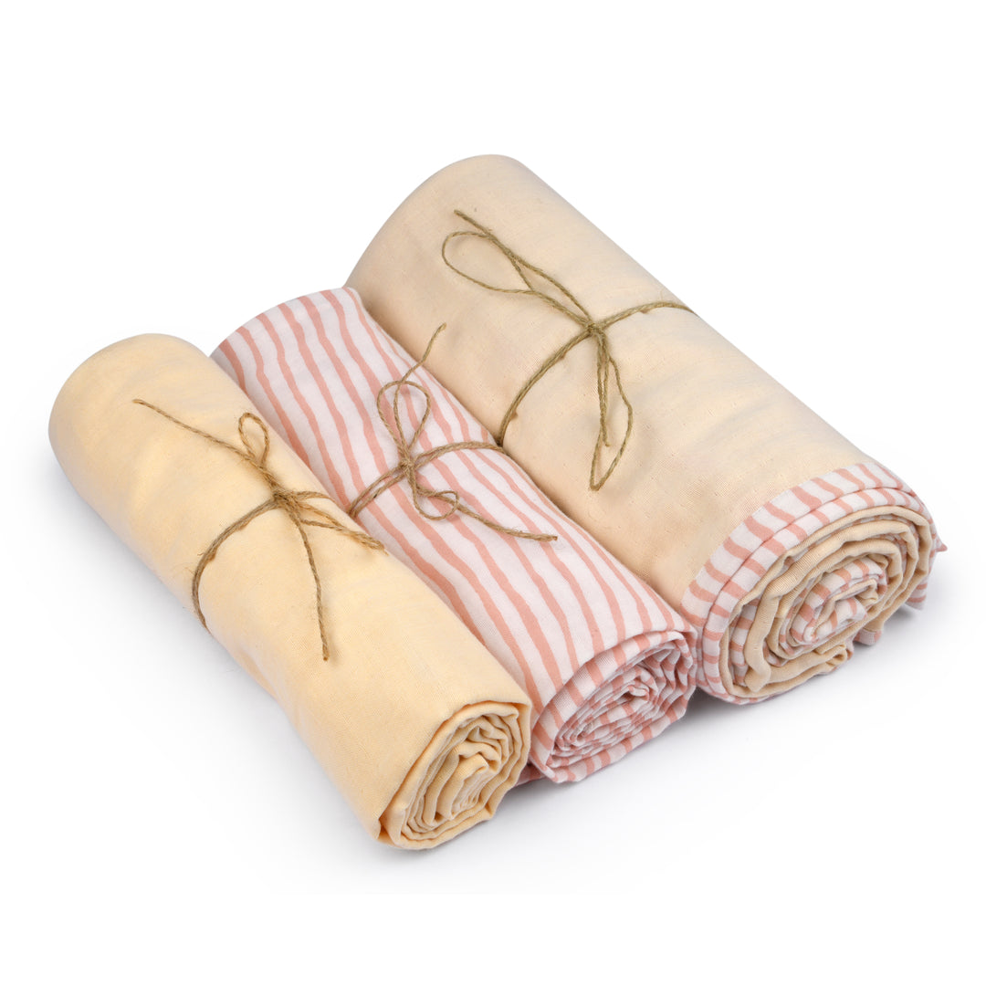 you are my Sunshine - Blanket & Swaddles (Set of 3)