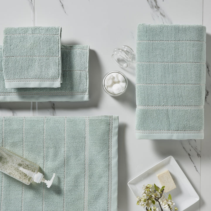 SYMMETRY CAMEO GREEN - TOWEL SET