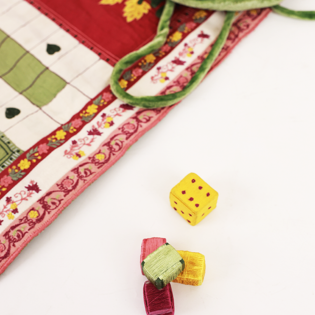 Dicey in the Garden Ludo Set