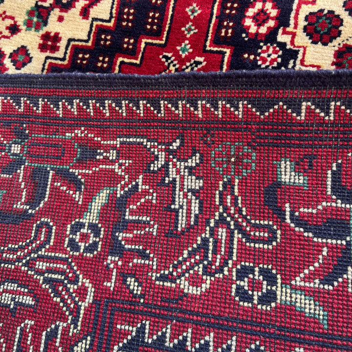 Aatish Yusufi, one-of-a-kind Afghan rug — additional view