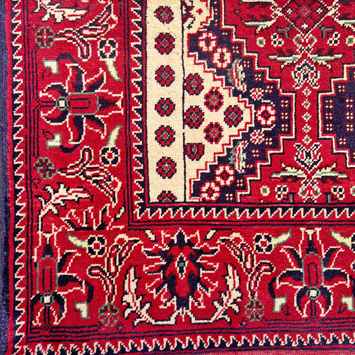 Aatish Yusufi, one-of-a-kind Afghan rug — additional view