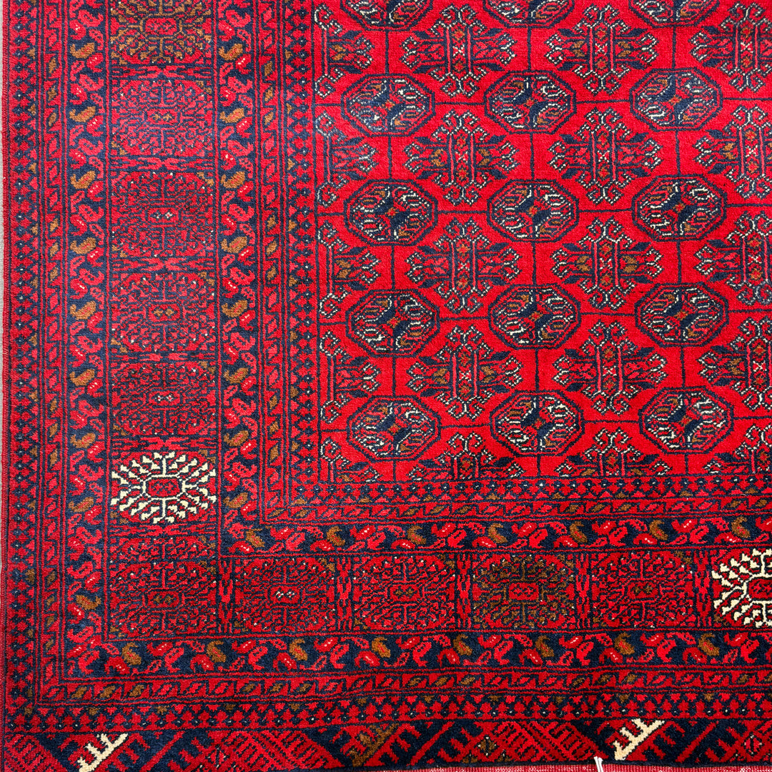 Gulnar Mouri, one-of-a-kind Afghan rug — additional view