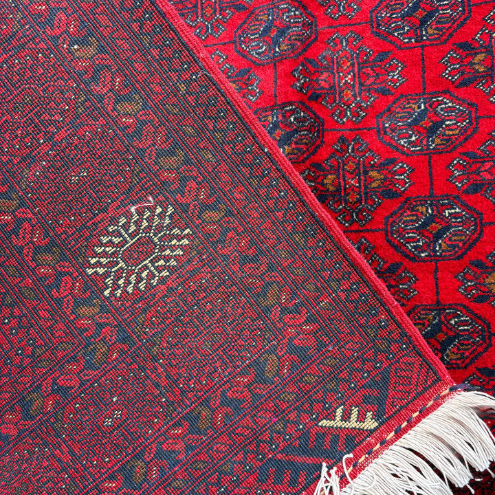 Gulnar Mouri, one-of-a-kind Afghan rug — additional view