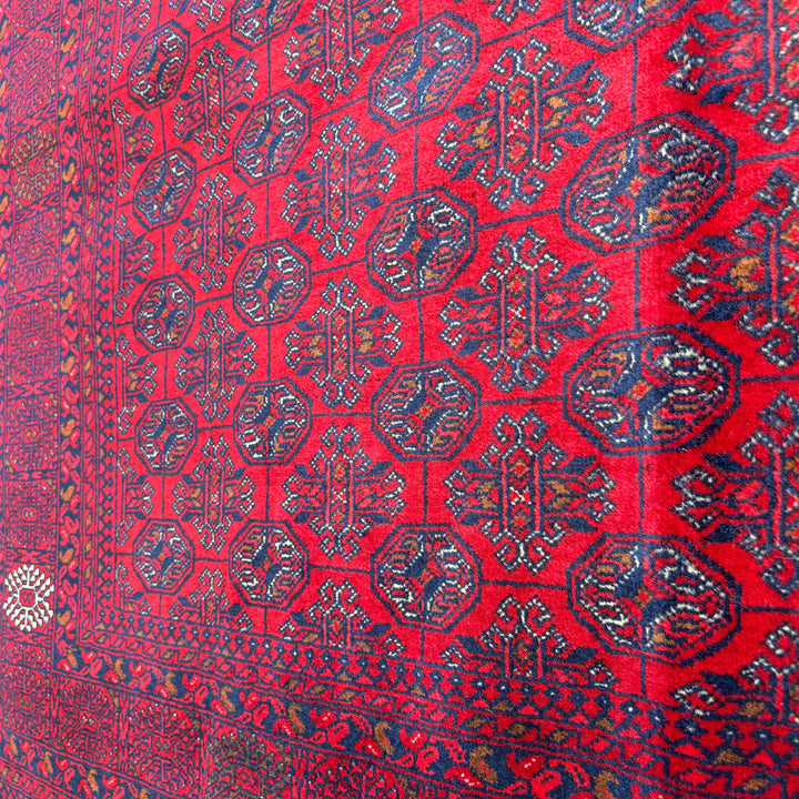 Gulnar Mouri, one-of-a-kind Afghan rug — detail