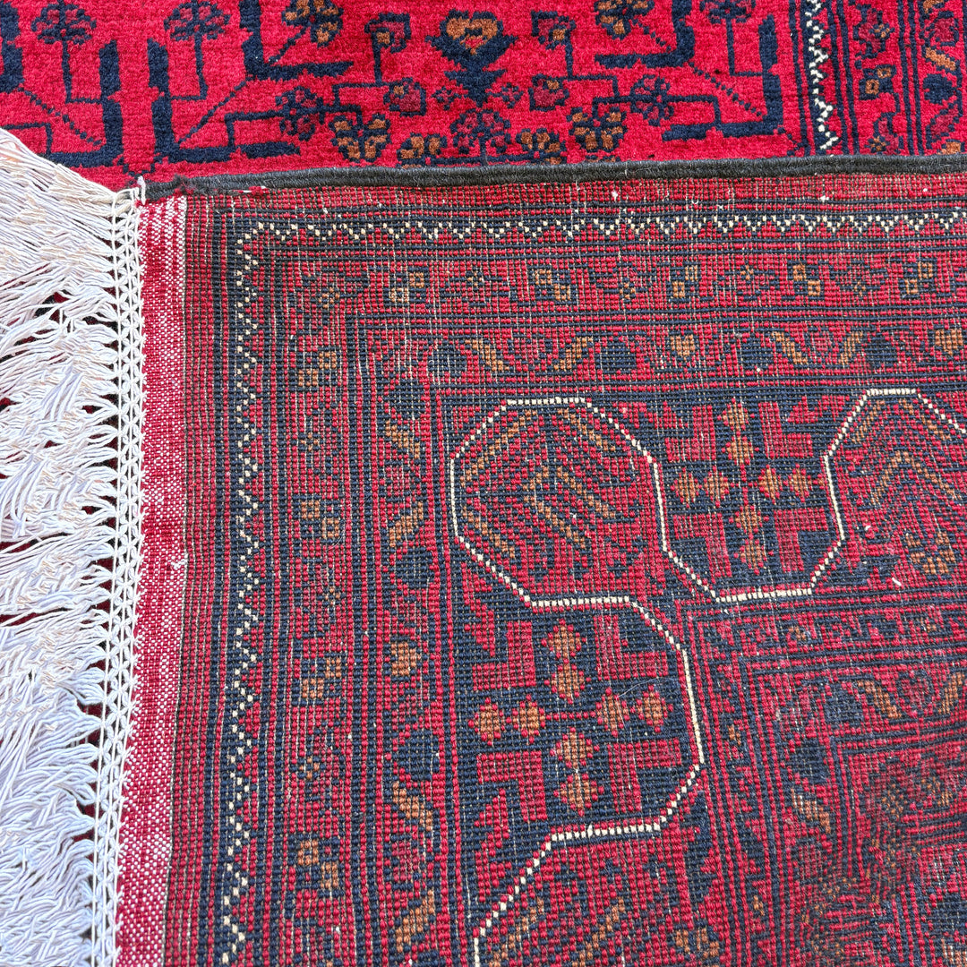 Tilaism Khal Mohammadi, one-of-a-kind Afghan rug — additional view