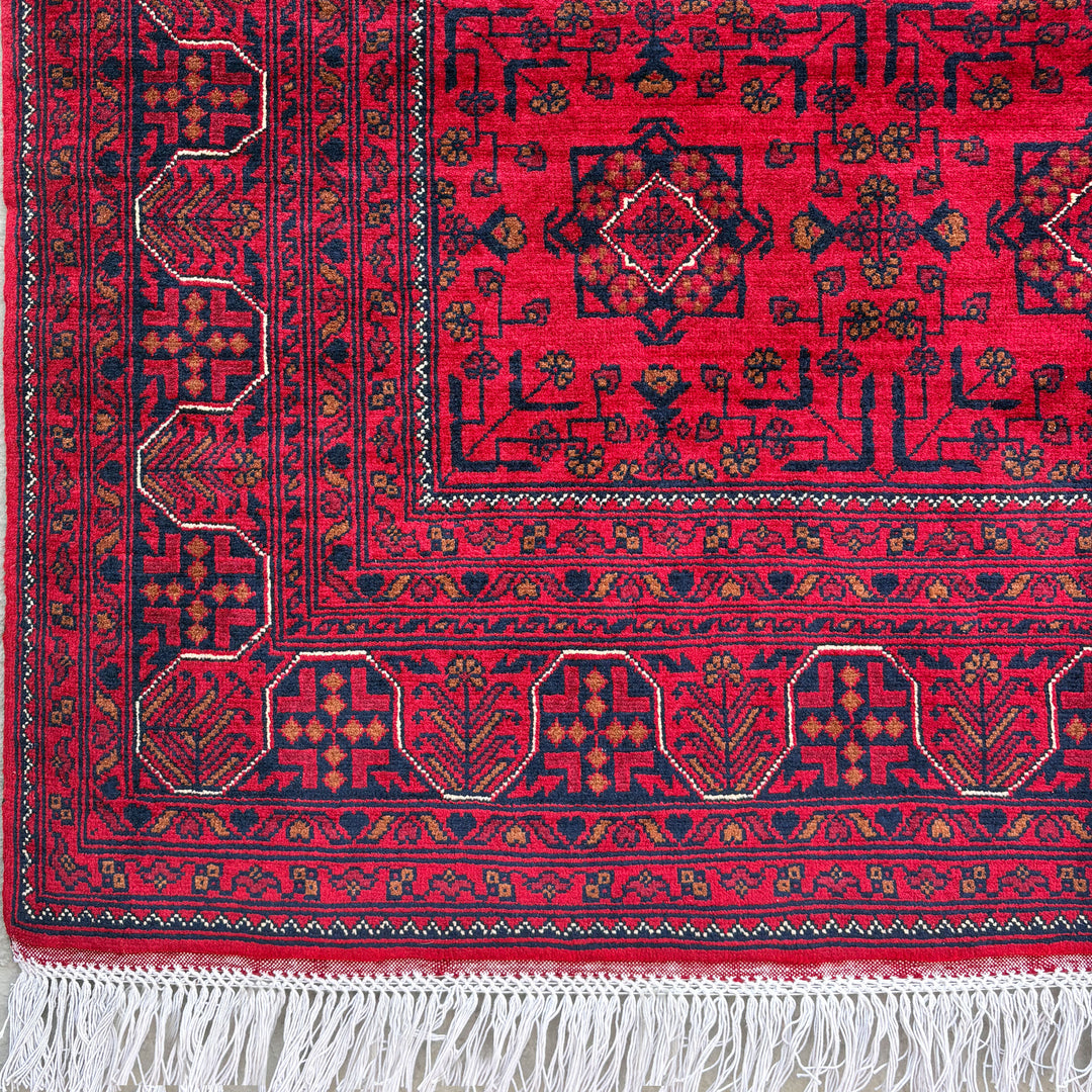 Tilaism Khal Mohammadi, one-of-a-kind Afghan rug — additional view