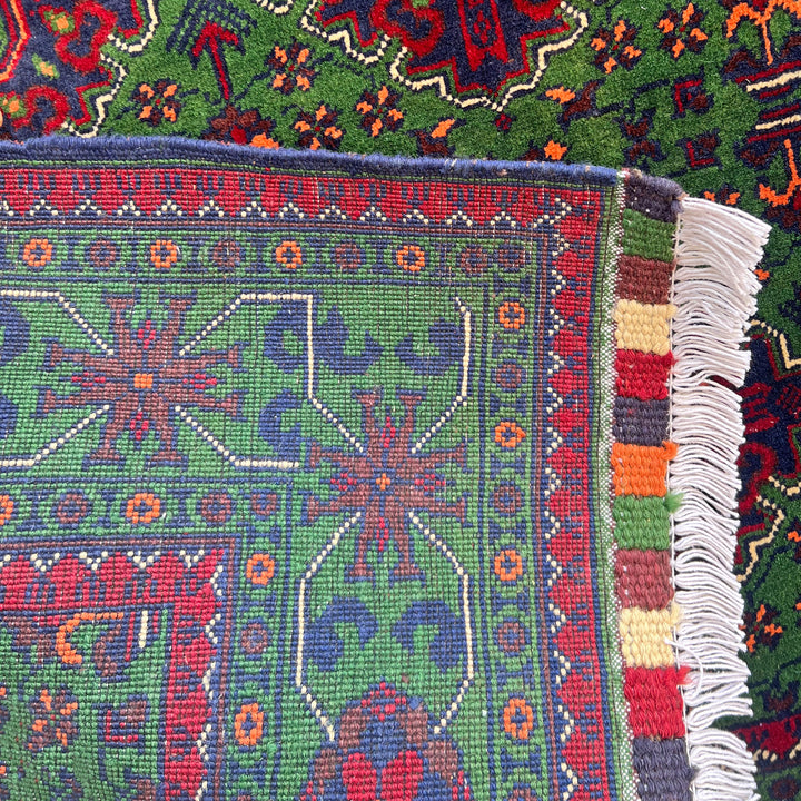 Zamrud Khal Mohammadi, one-of-a-kind Afghan rug — additional view