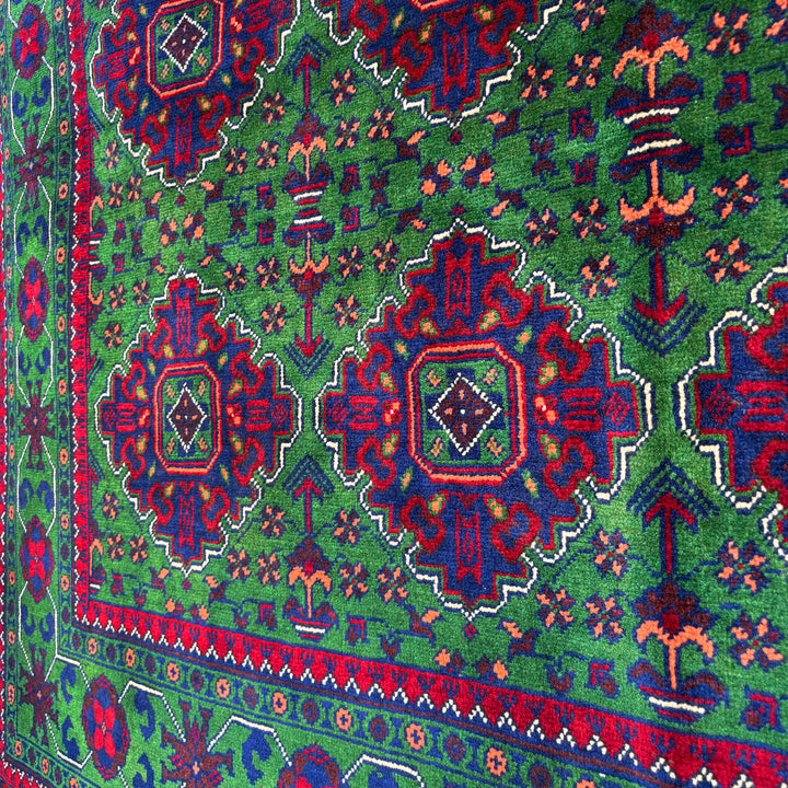 Zamrud Khal Mohammadi, one-of-a-kind Afghan rug — additional view