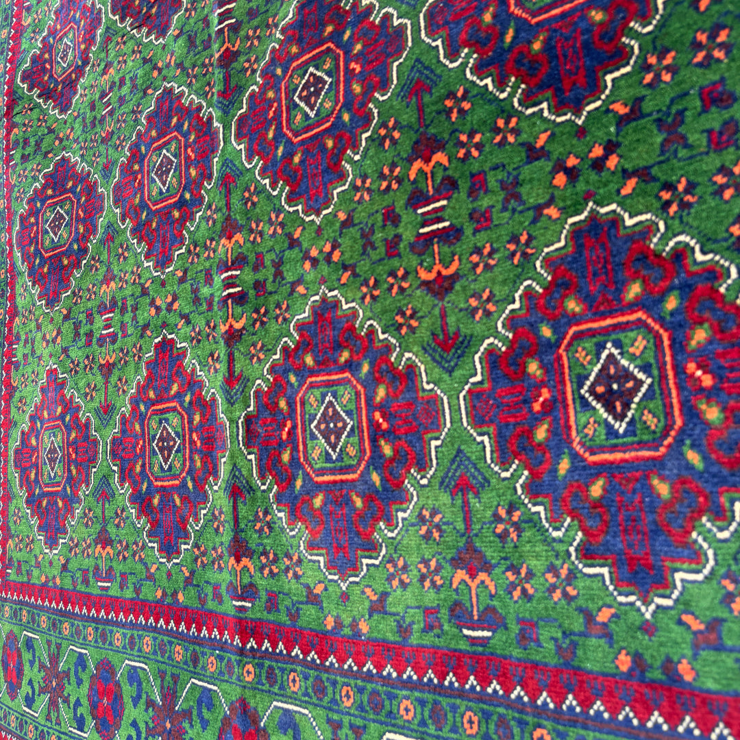 Zamrud Khal Mohammadi, one-of-a-kind Afghan rug — additional view