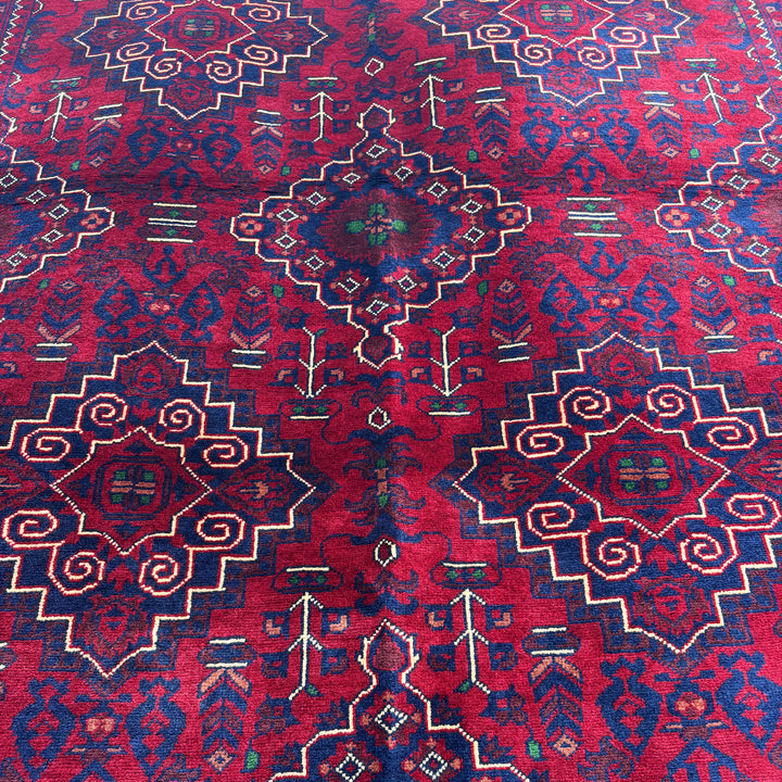 Seh Khal Mohammadi, one-of-a-kind Afghan rug — additional view