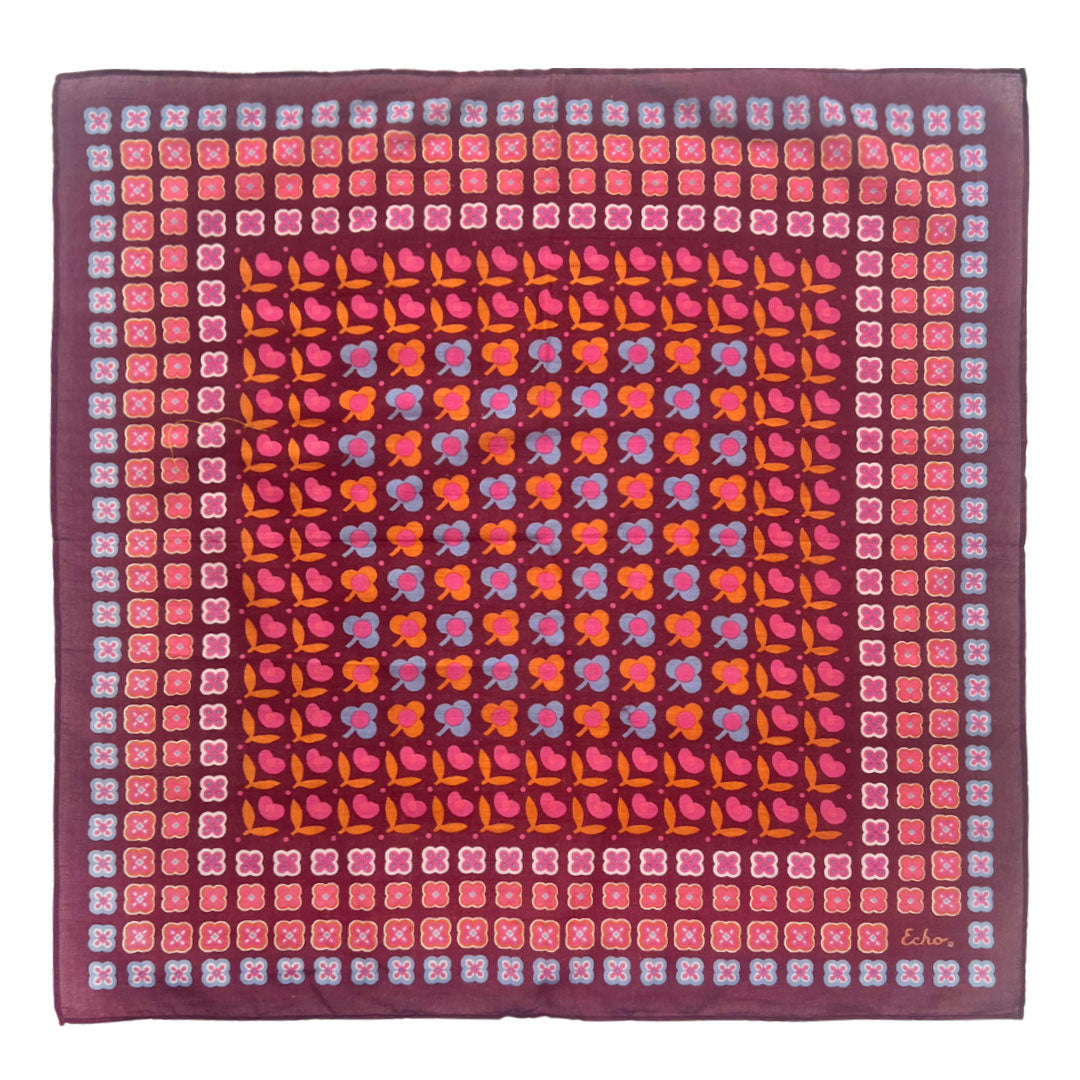 Flower Market Cotton Scarf