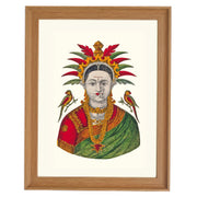 Jewelled Mahalakshmi by A.R. Raghunath Art Print