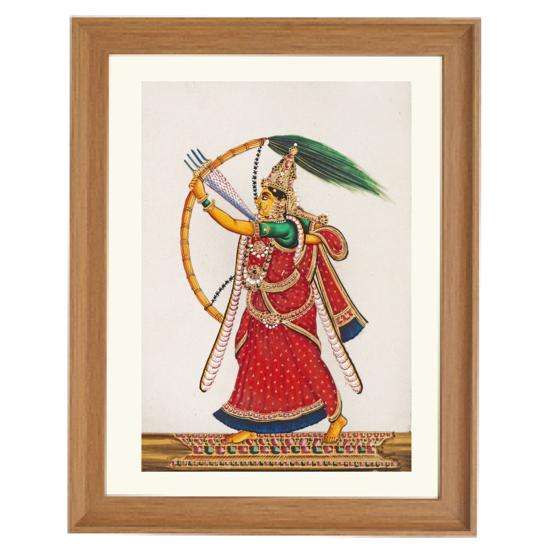 Goddess Rati Art Print