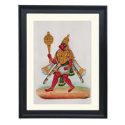 Bhima - A legendary warrior holding a mace Art Print