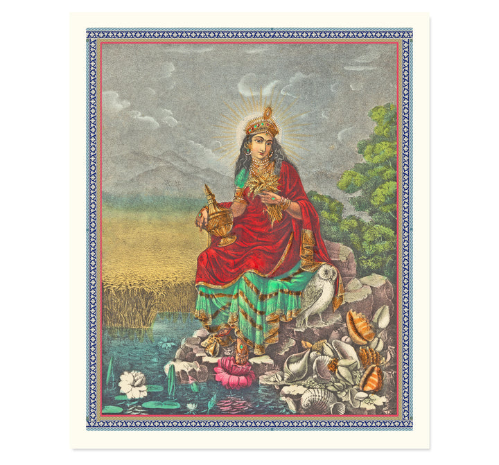 Goddess Lakshmi Art Print