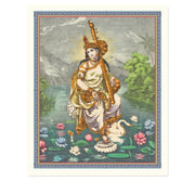 Goddess Sarasvati Art Print