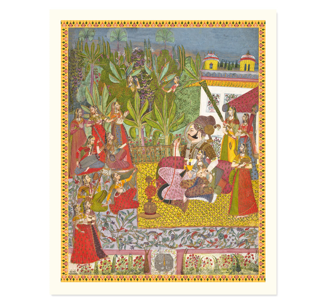 Maharaja Bijay Singh's Harem Art Print