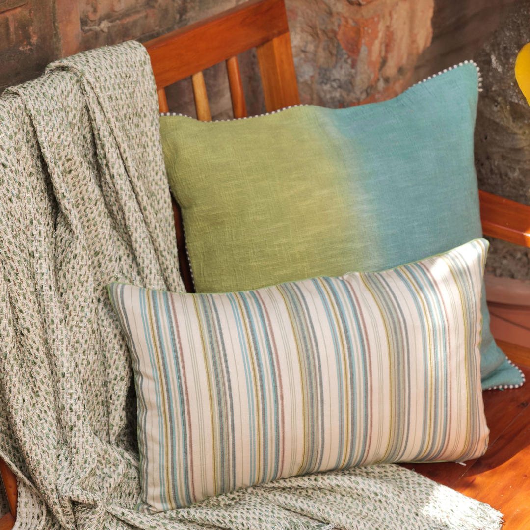 Handmade Striped - Green