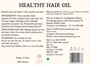 Healthy Hair Massage Oil