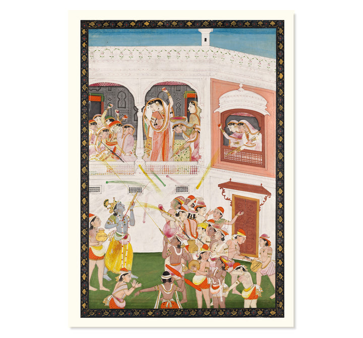 The Holi Haveli Art Print