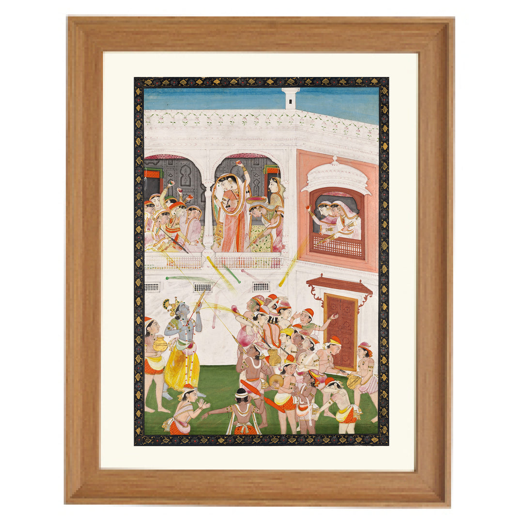 The Holi Haveli Art Print