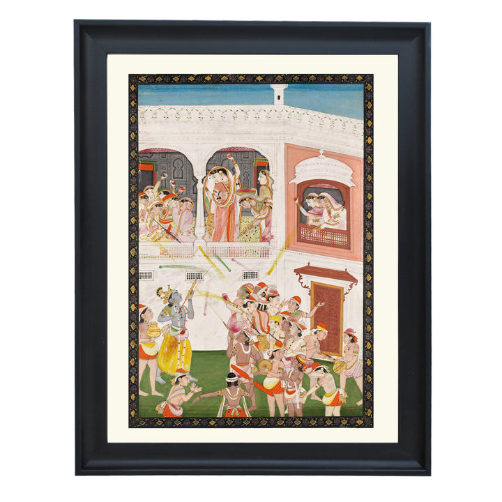 The Holi Haveli Art Print