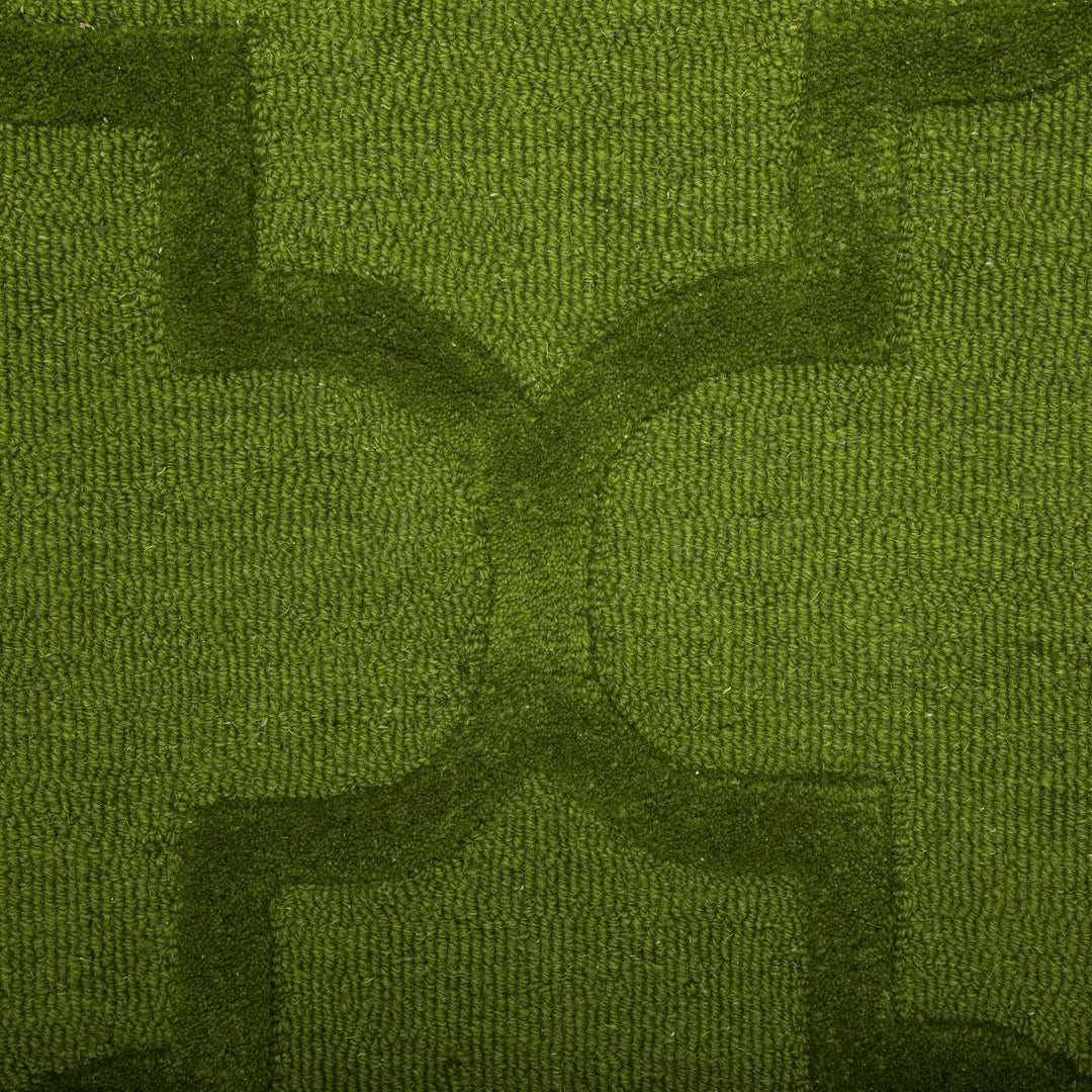 GREEN MOROCCAN CARPET