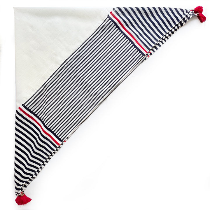 Nautical Cotton Scarf