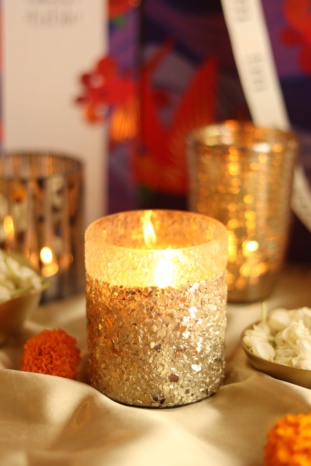 Crystal Mosaic -  Candle