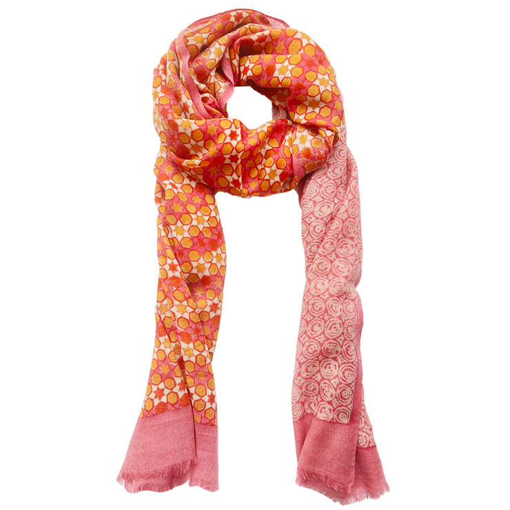 Cashmere Coral Scarf